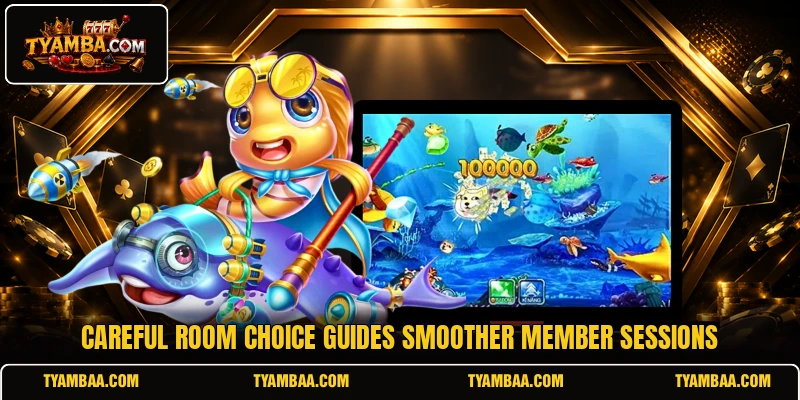 Careful room choice guides smoother member sessions Careful room choice guides smoother member sessions