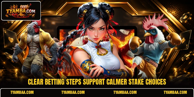 Clear betting steps support calmer stake choices Clear betting steps support calmer stake choices