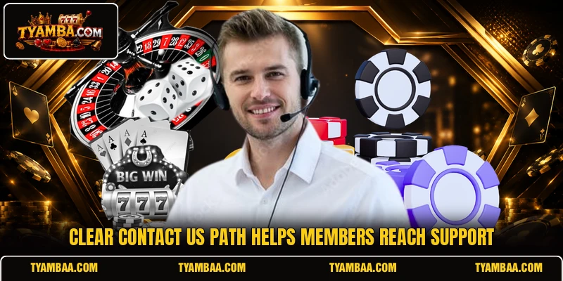 Clear contact us path helps members reach support Clear contact us path helps members reach support