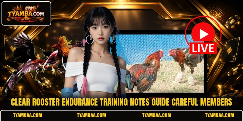 Clear Rooster endurance training notes guide careful members Clear Rooster endurance training notes guide careful members