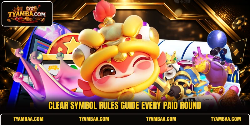 Clear symbol rules guide every paid round Clear symbol rules guide every paid round