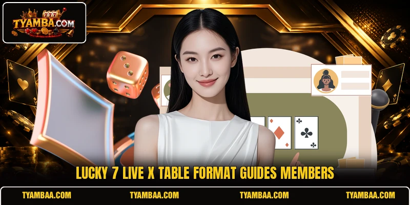 Lucky 7 Live X table format guides members Lucky 7 Live X table format guides members