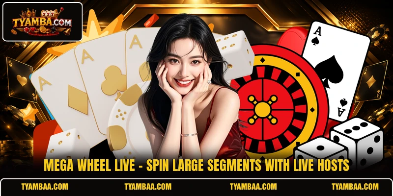 Mega Wheel Live - Spin Large Segments With Live Hosts