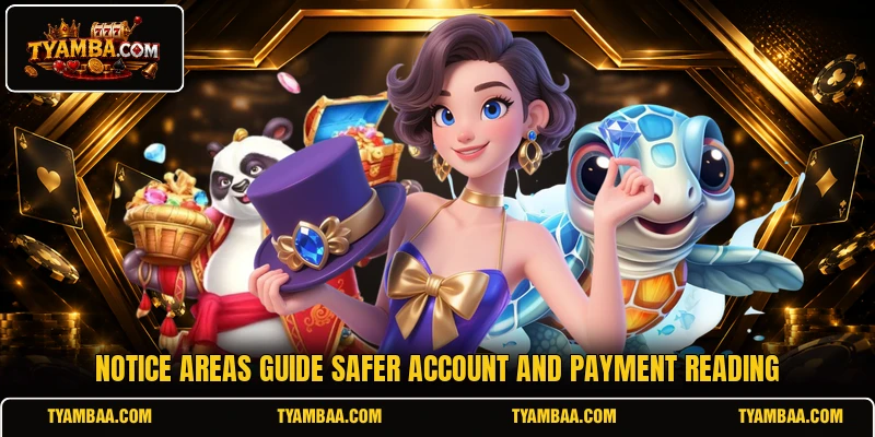 Notice areas guide safer account and payment reading Notice areas guide safer account and payment reading