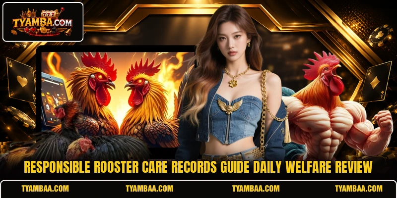 Responsible rooster care records guide daily welfare review Responsible rooster care records guide daily welfare review