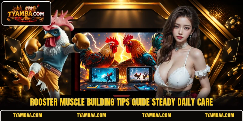 Rooster muscle building tips guide steady daily care Rooster muscle building tips guide steady daily care