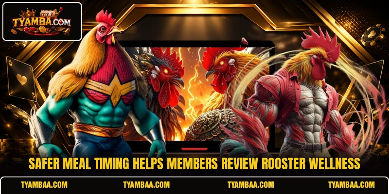 Safer meal timing helps members review rooster wellness Safer meal timing helps members review rooster wellness