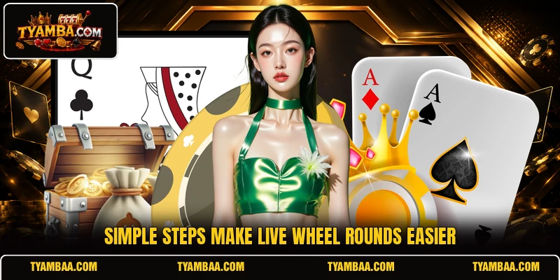 Simple steps make live wheel rounds easier Simple steps make live wheel rounds easier
