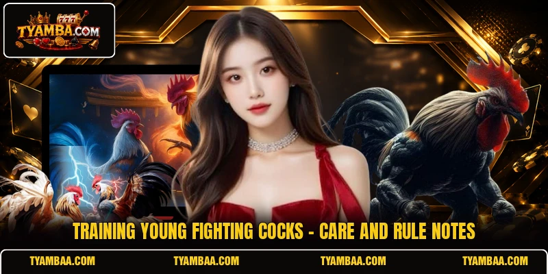 Training Young Fighting Cocks - Care And Rule Notes