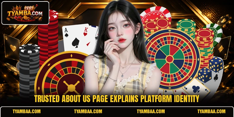 Trusted about us page explains platform identity